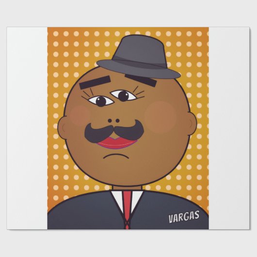 QUICKDRAW Geschenkpapier (Flach)