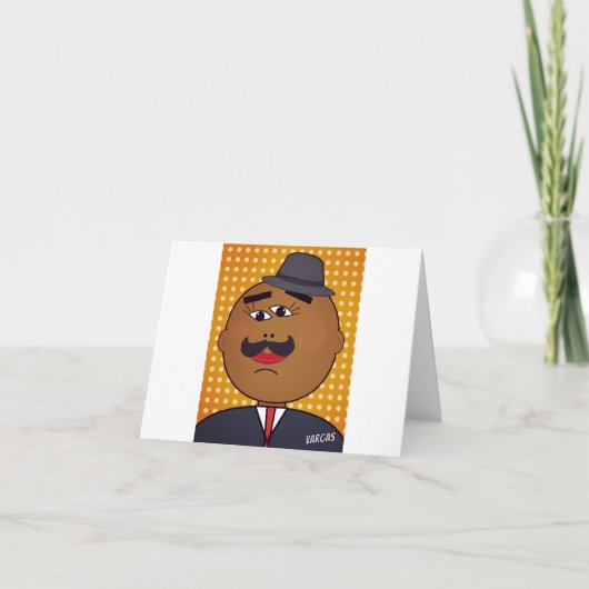 QUICKDRAW Grußkarte Horizontal Karte (Vorderseite)