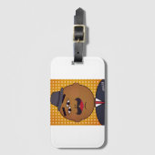 QUICKDRAW Luggage Tag Gepäckanhänger (Vorderseite Vertikal)