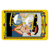 Quicksand_B_4x6 Kühlschrank Magnet (Horizontal)