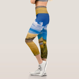 Quicksand-Fluss in der Nähe von 90 Mile Beach, Neu Capri Leggings