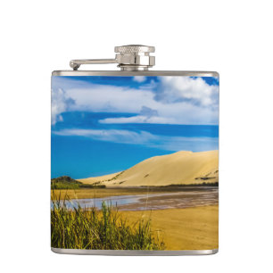 Quicksand-Fluss in der Nähe von 90 Mile Beach, Neu Flachmann