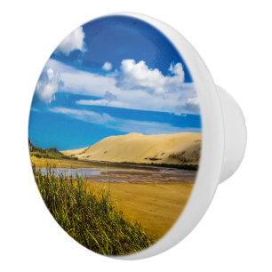 Quicksand-Fluss in der Nähe von 90 Mile Beach, Neu Keramikknauf