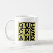 Quicksand, Totes Loch im Boden Kaffeetasse (Links)