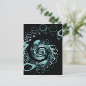 Quicksilver Helix Postkarte (Stehend Vorderseite)