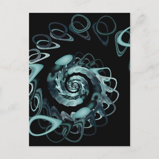 Quicksilver Helix Postkarte (Vorderseite)