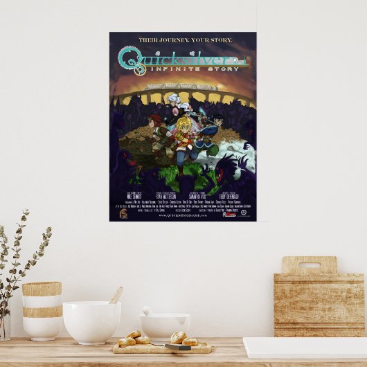 Quicksilver offizielles Poster (Küche)