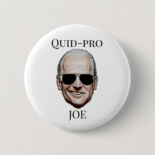 Quid-pro Joe Button (Vorderseite)