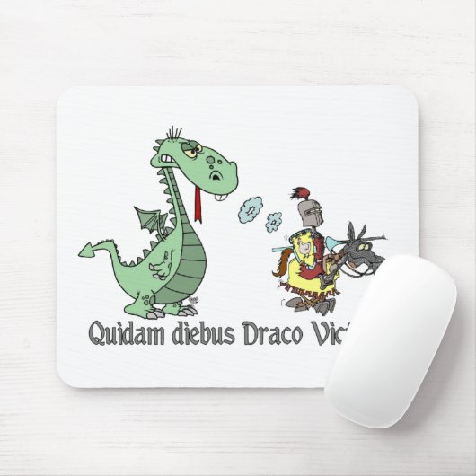Quidam Diebus Draco Victor Mousepad (Mit Mouse)