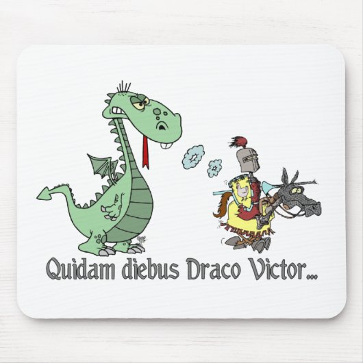 Quidam Diebus Draco Victor Mousepad (Vorne)