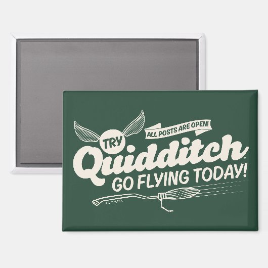 QUIDDITCH™ Rekrutierungspaket Magnet (Vorderseite/Rückseite)