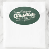QUIDDITCH™ Rekrutierungspaket Ovaler Aufkleber (Tasche)