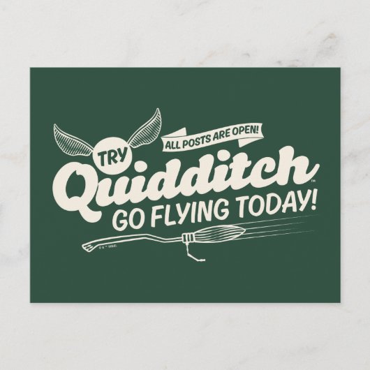 QUIDDITCH™ Rekrutierungspaket Postkarte (Vorderseite)