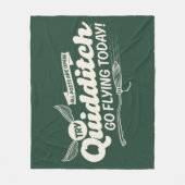 QUIDDITCH™ Rekrutierungsposter Fleecedecke (Vorderseite)