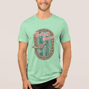 QUIDDITCH™ Sieg ist süß Grafik zum Weihnachtsplätz Tri-Blend Shirt