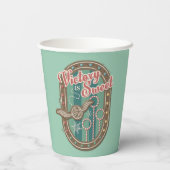 QUIDDITCH™ Sieg ist Sweet Holiday Cookie Graphic Pappbecher (Rückseite)