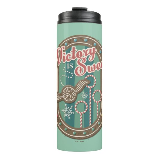 QUIDDITCH™ Sieg ist Sweet Holiday Cookie Graphic Thermosbecher (Vorderseite)