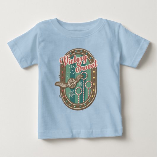 QUIDDITCH™ Victory is Sweet Holiday Cookie Graphic Baby T-shirt (Vorderseite)
