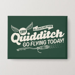 QUIDDITCH™ Werbeplakat Button