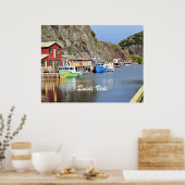 Quidi Vidi, Neufundland und Labrador Poster (Küche)