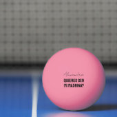 Quieres Ser Mi Madrina Godparent Proposal Player Tischtennisball (Netto)