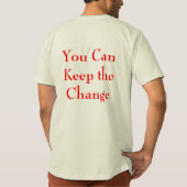 ¡Quiero Progress! Sie können den Änderungsaufklebe T-Shirt (Rückseite)