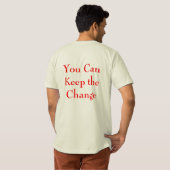 ¡Quiero Progress! Sie können den Änderungsaufklebe T-Shirt (Schwarz voll)