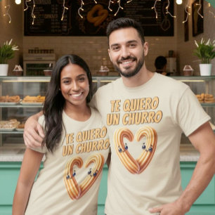 Quiero un churro niedliche Feinschmecker Churros T-Shirt