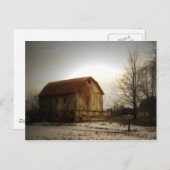 Quiet Barn Postkarte (Vorne/Hinten)