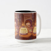 Quiet Before the Hatch Zweifarbige Tasse (VorderseiteRechts)