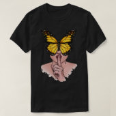 Quiet Butterfly T-Shirt (Design vorne)