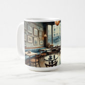 Quiet Café in San Francisco Kaffeetasse (Vorderseite Links)