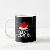 Quiet Claus Christmas Lights Santa Pajama Family M Kaffeetasse (Links)