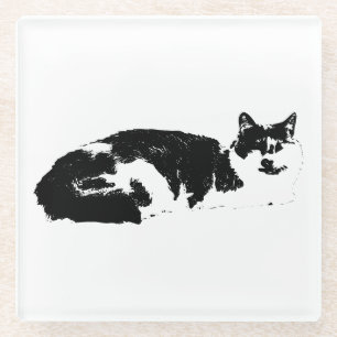 Quiet Companion Glasuntersetzer