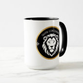 Quiet Confidence Minimalist Tasse (VorderseiteRechts)