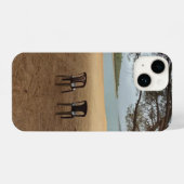 Quiet Conversations by the Lake iPhone Hülle (Rückseite (Horizontal))