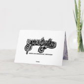 Quiet Conversations Violets~Ostergrusskarte Karte (Rückseite)