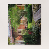 Quiet Courtyard Garden in Cobán, Guatemala – Peace Puzzle (Vertikal)