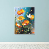 quiet energy Panel C Leinwanddruck (Insitu (Holzboden))