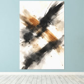 Quiet Force Leinwanddruck (Insitu (Holzboden))