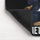 Quiet Ggy Donald Trump Sarcastic Litical Statement Mousepad (Ecke)