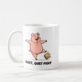 Quiet Ggy Funny Litical Meme Anti-trump Design  Kaffeetasse (Links)