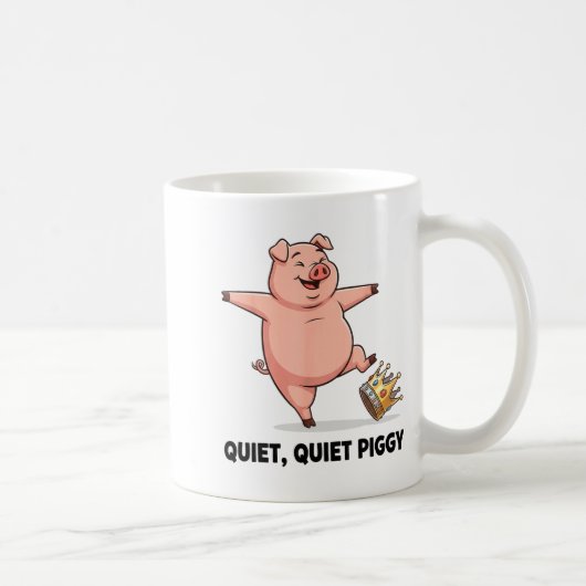 Quiet Ggy Funny Litical Meme Anti-trump Design  Kaffeetasse (Rechts)