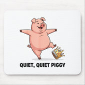 Quiet Ggy Funny Litical Meme Anti-trump Design  Mousepad (Vorne)