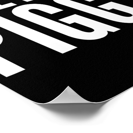 Quiet Ggy Funny Quiet Ggy  Poster (Ecke)