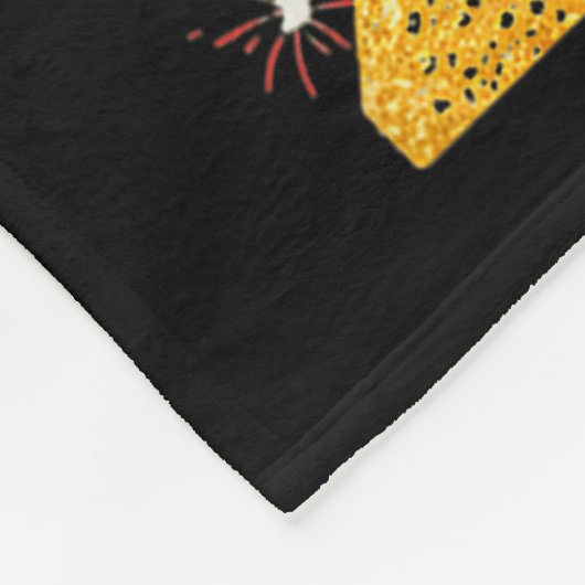 Quiet Ggy Happy New Year 2026 Cute Animal Fleecedecke (Ecke)