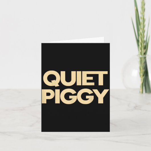 Quiet Ggy  Karte (Vorderseite)