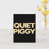 Quiet Ggy Karte (Gelbe Blume)