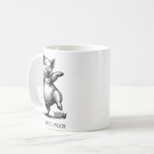 Quiet Ggy Meme Feminist Subtle Humor Protest Resis Kaffeetasse (Vorderseite Links)
