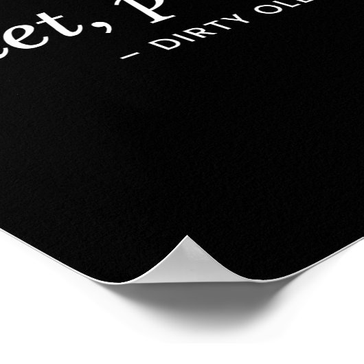 Quiet Ggy Sarcastic For Women  Poster (Ecke)